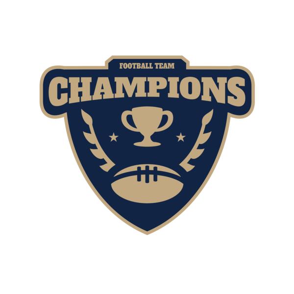 Champions Football Team logo template Thumbnail