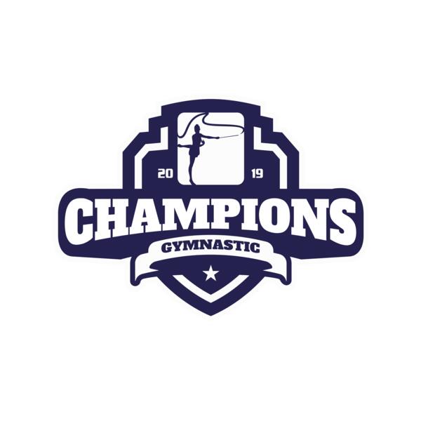Champions Gymnastic logo template 02 Thumbnail
